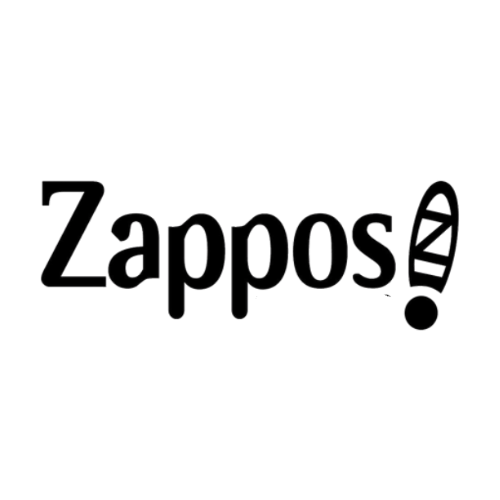 Zappos logo delivery of goods from the USA