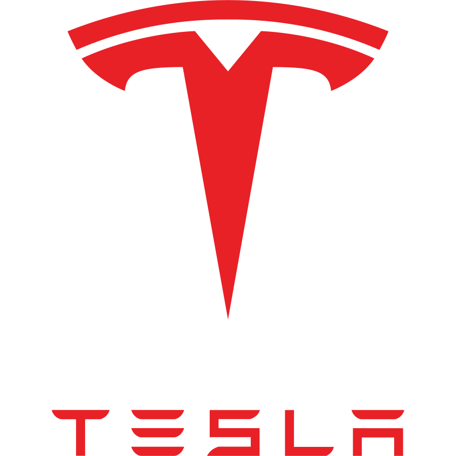 Tesla logo – delivery of products from the USA