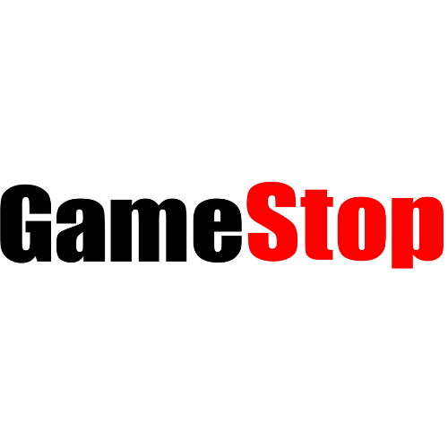 Game Stop logo shipping goods from the USA